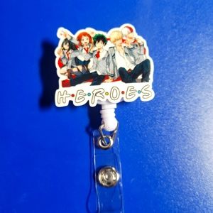 My Hero Academia Retractable Badge Reel MHA